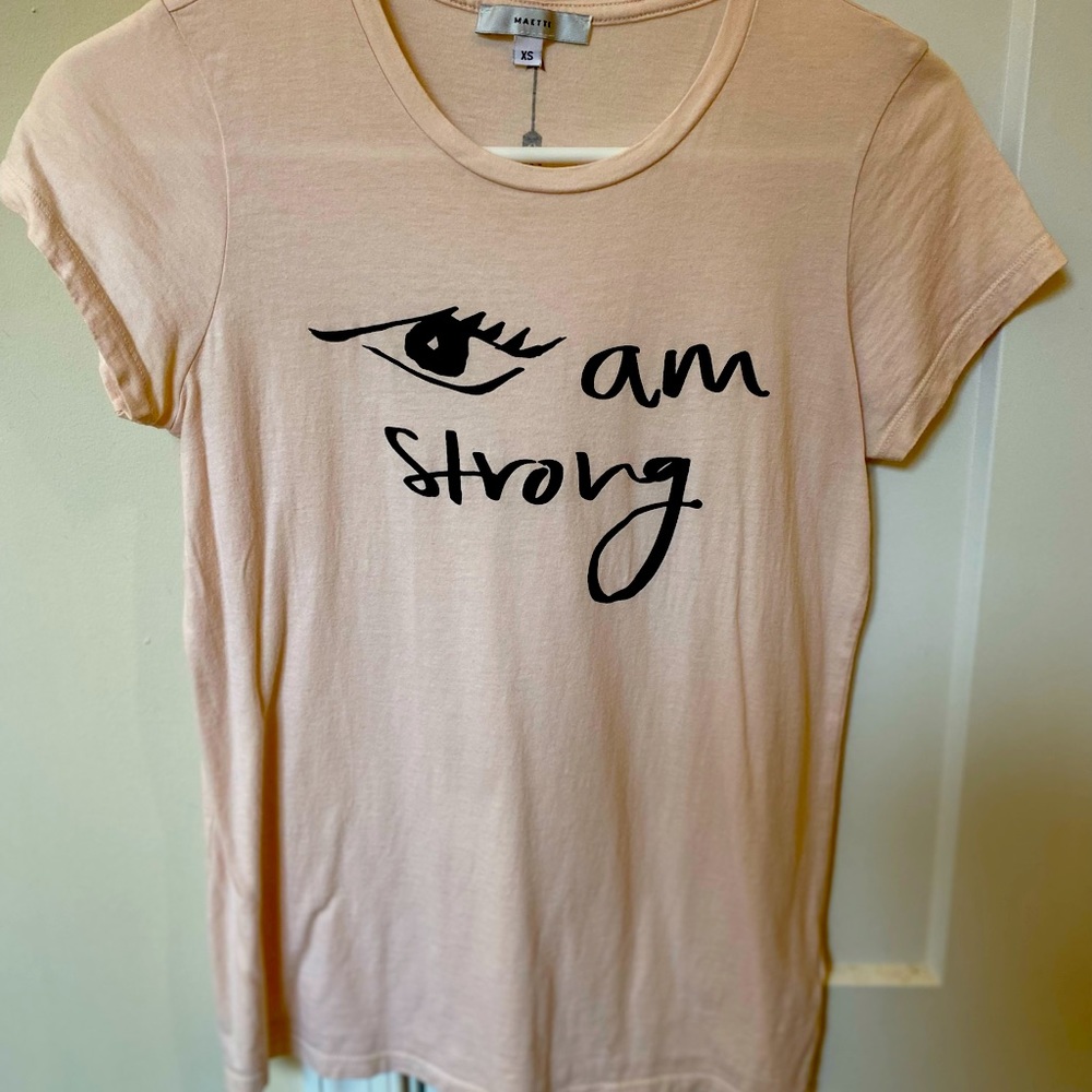 Stella &Dot I am Strong tee